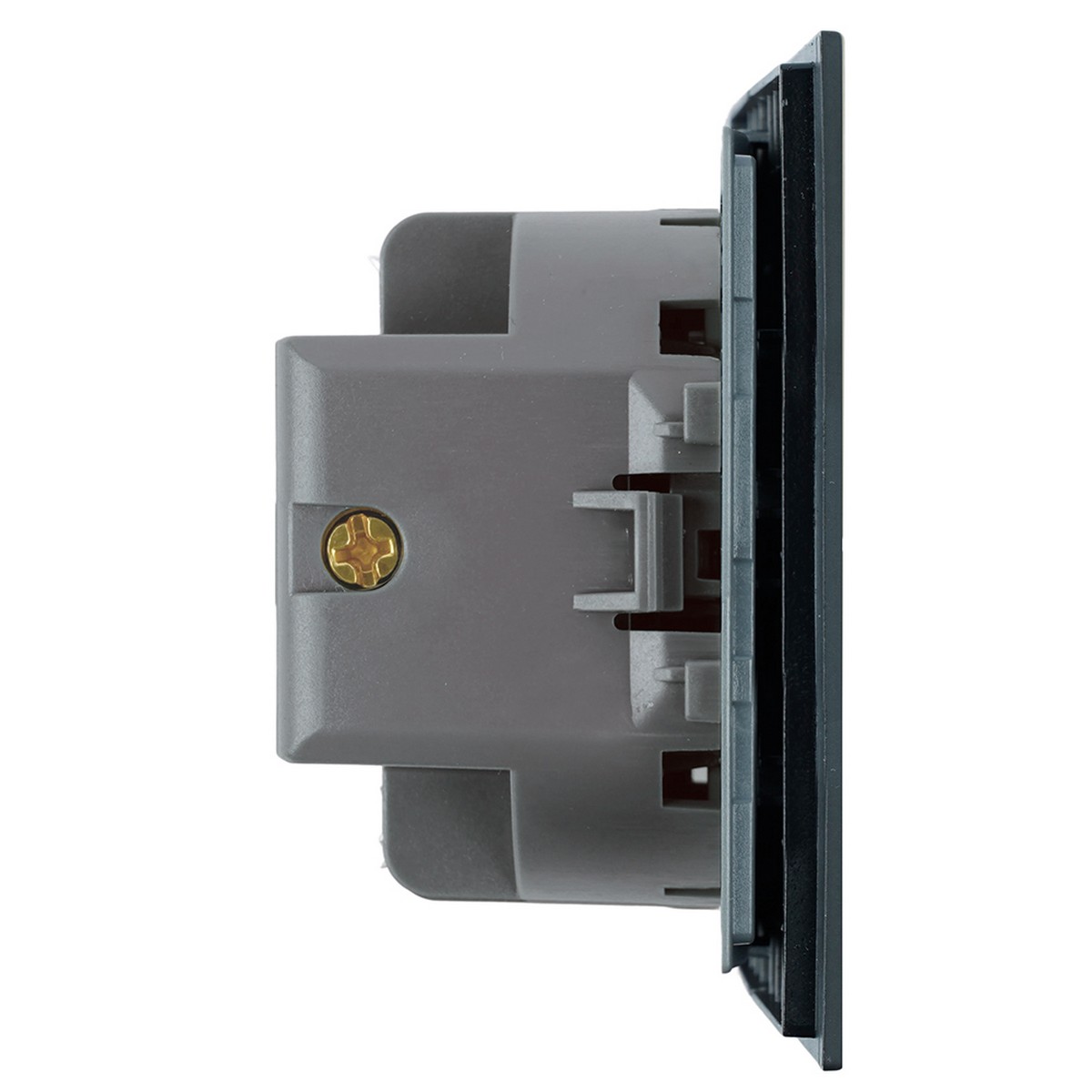 Мия - Розетки и выключатели Stekker Выключатель 1-клавишный STEKKER Мия RSW10-3103-05 черный бархат 50442