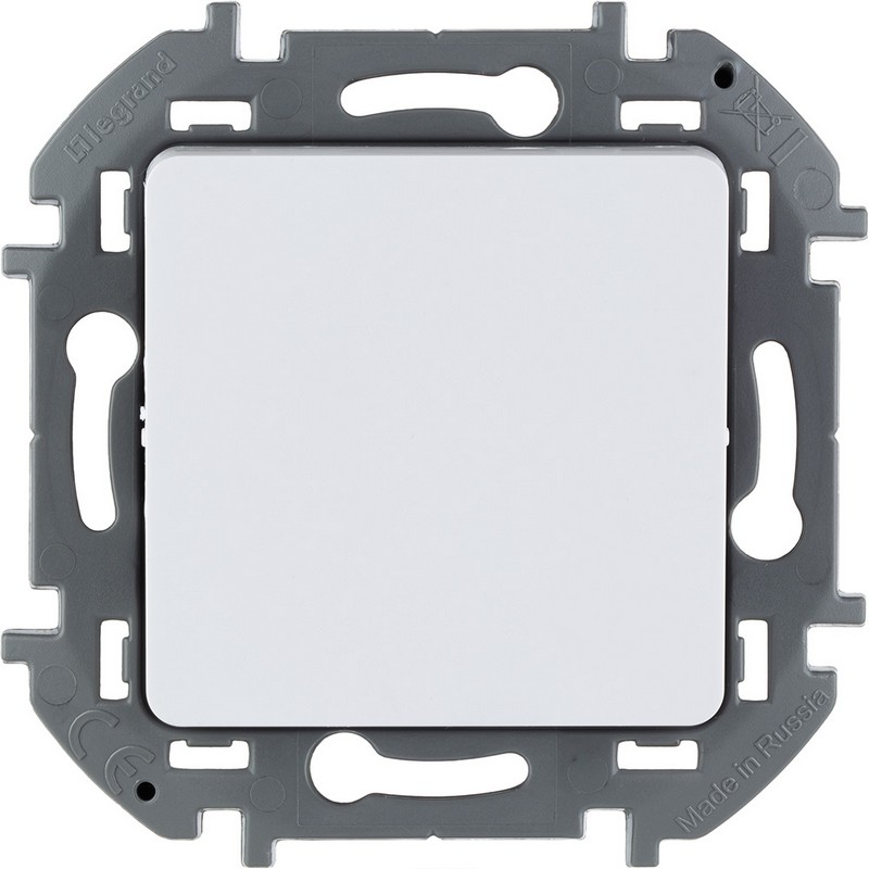 Переключатель Legrand INSPIRIA Белый промежуточный винтовые клеммы 10 AX 250 В 673680