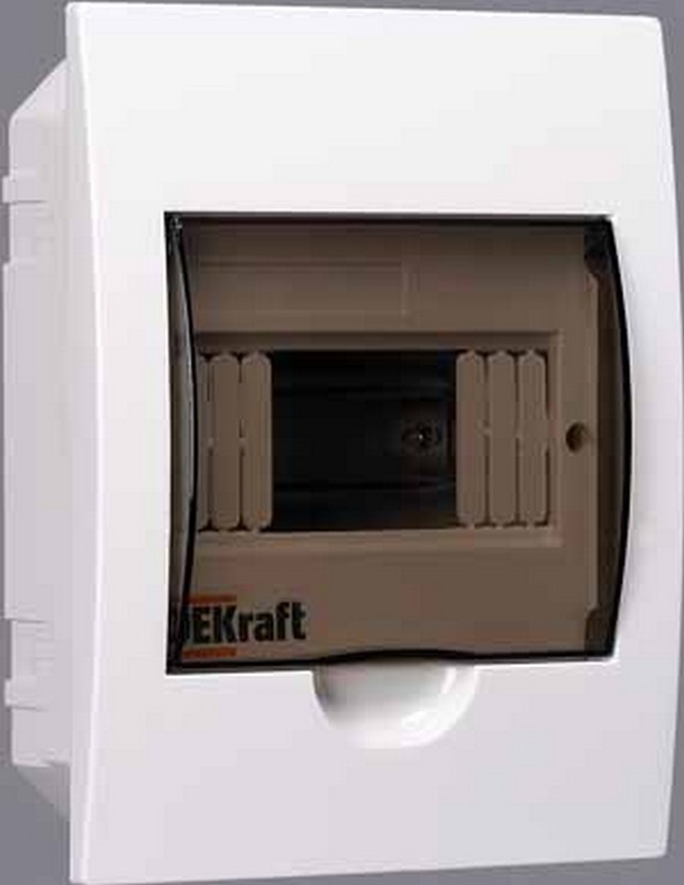 Корпус пластиковый Dekraft ЩРВ-П-6 встраиваемый 6 мод. IP41 31002DEK