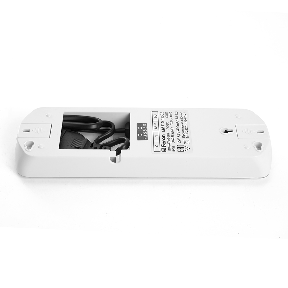 Светильник аварийный Feron EM110 30 LED AC/DC белый 41532
