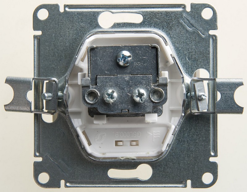 Розетка TV Systeme Electric Glossa Перламутр проходная 4DB механизм GSL000692