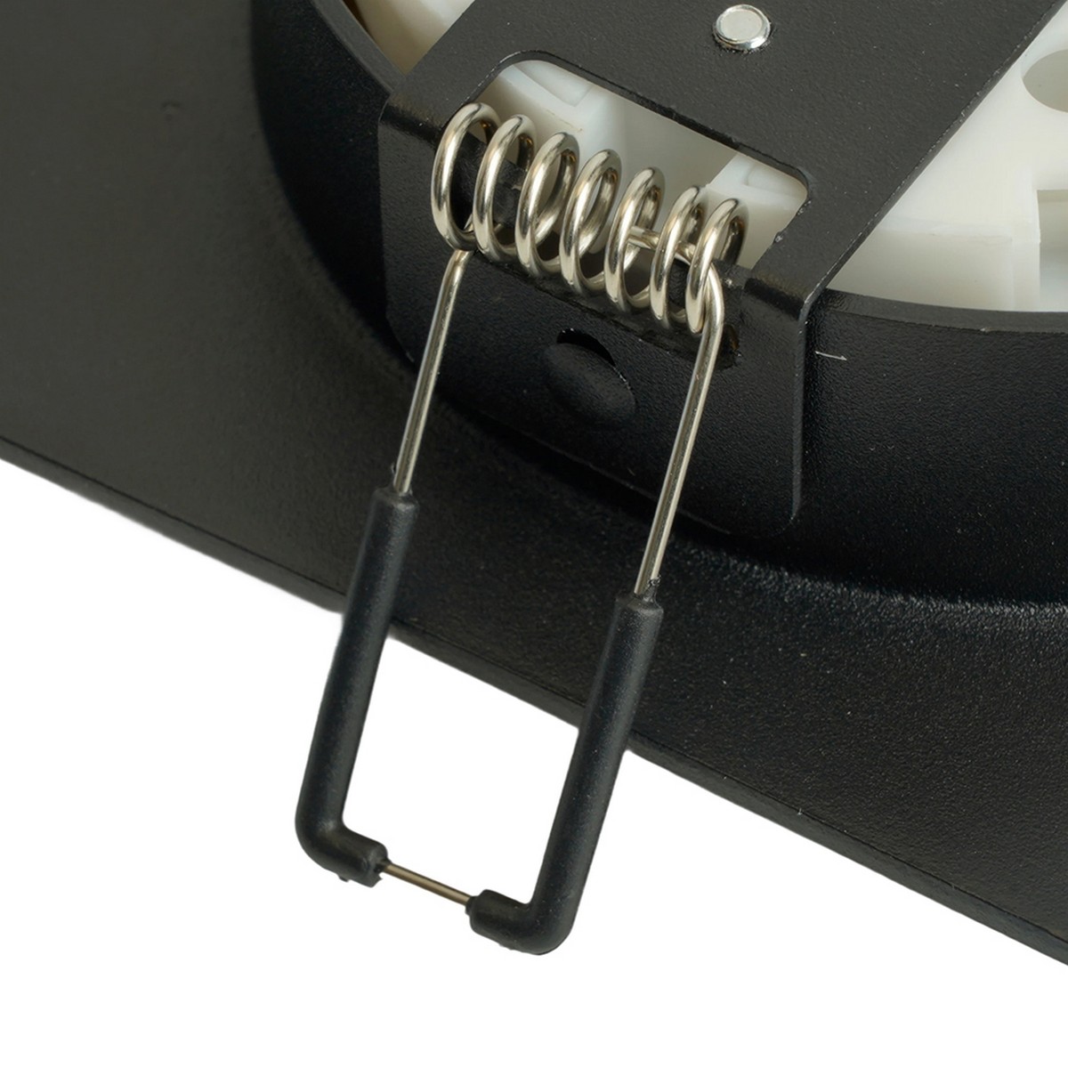 Встраиваемые светодиодные светильники Светильник встраиваемый Feron DL506 потолочный GX53 черный + золото квадрат 51364 