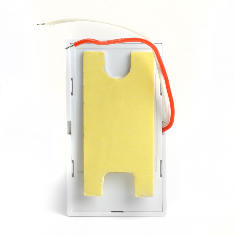 Дверные звонки проводные (электрические) Звонок Feron DB-102 с кнопкой проводной электромеханический белый 230V 119х70х37мм 48806 