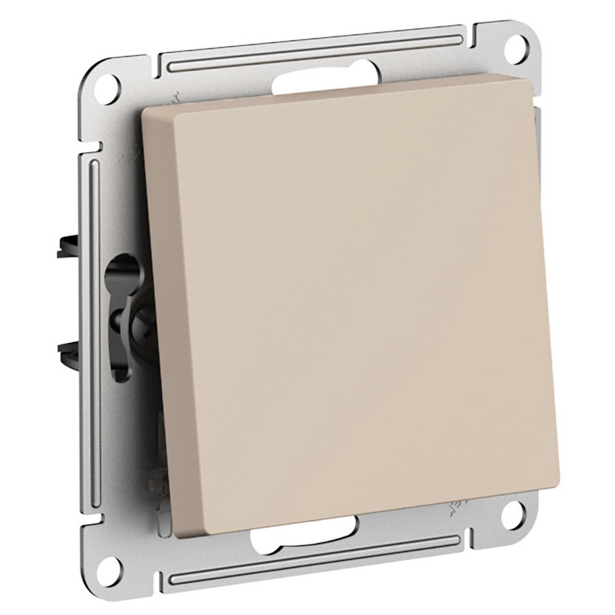 AtlasDesign Песочный Переключатель Systeme Electric AtlasDesign Песочный перекрестный 1-клавишный ATN001271