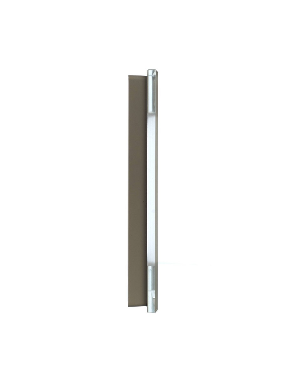 Рамка IEK BRITE 1-местная РУ-1-2-БрД стекло дымчатый BR-M12-G-K30