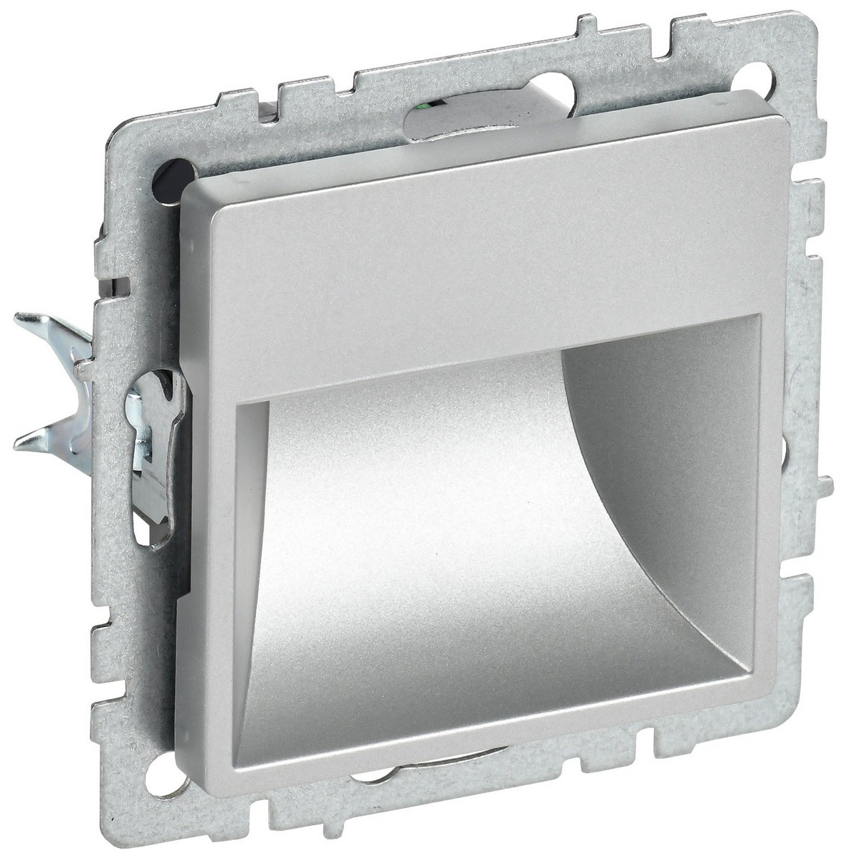 IEK Brite Алюминий Подсветка IEK BRITE LED встраиваемая ПЛ20-БрА алюминий BR-FL20-K47