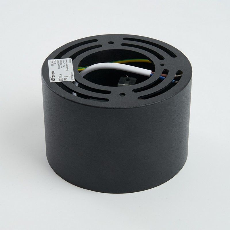 Светильники споты светодиодные Светильник спот потолочный Feron HL361 12W GX53 черный 41995 