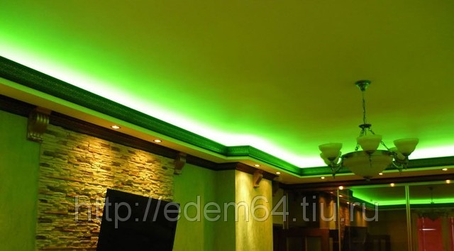 Светодиодная лента Eleganz SMD 3528 Зеленый 300 Led 12 В IP65 4,8 Вт/м (цена за метр)
