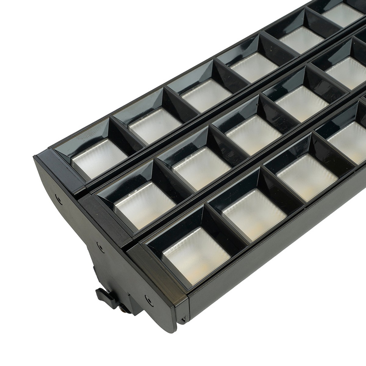 Трековые светодиодные светильники Светодиодный светильник Feron AL124 трековый на шинопровод 3*30W 4000K 60 градусов черный 48930 