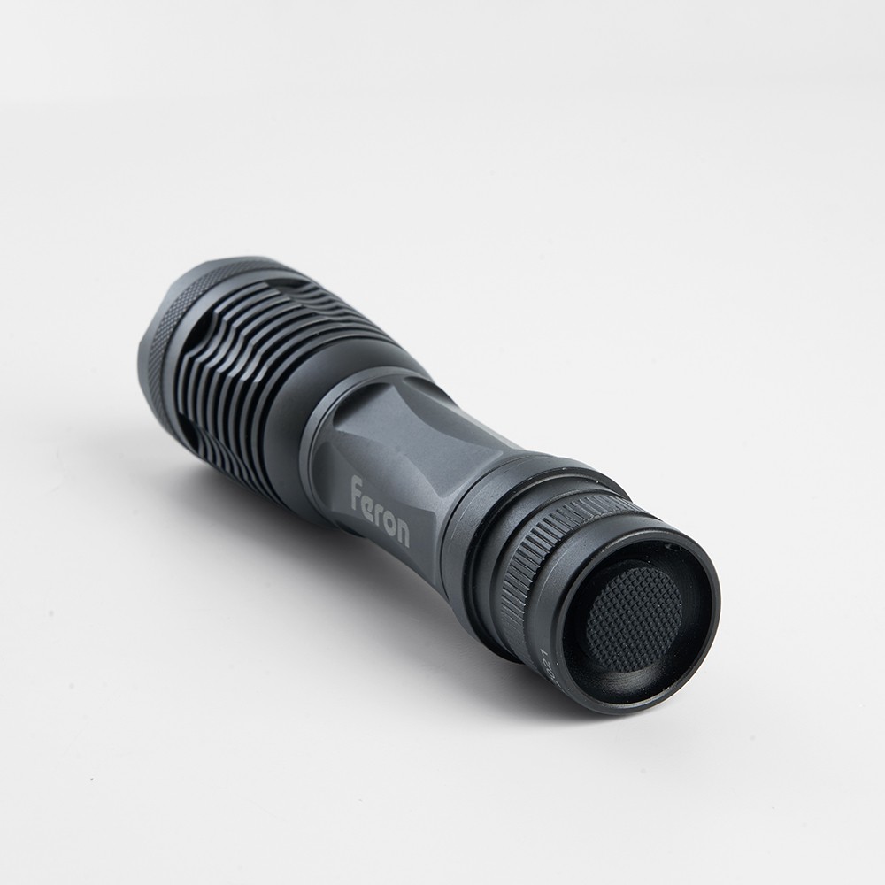 Фонарь ручной Feron TH2401 с аккумулятором USB ZOOM 41683
