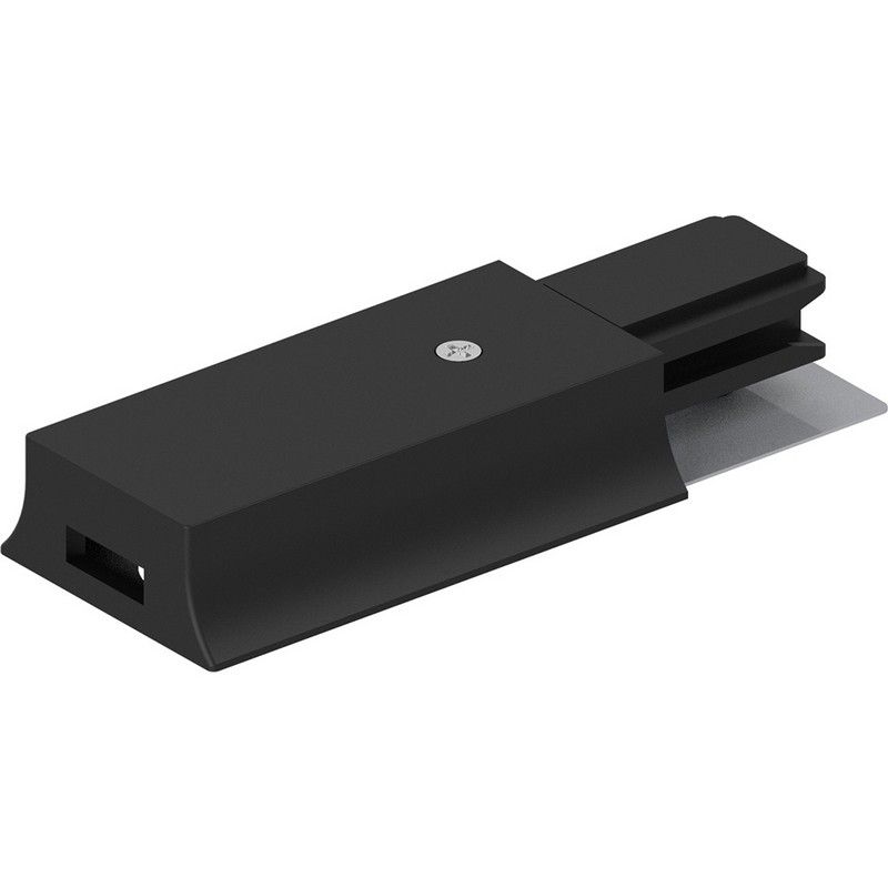 Трековые светодиодные светильники Cоединитель - коннектор для шинопровода черный LD1010 41885 