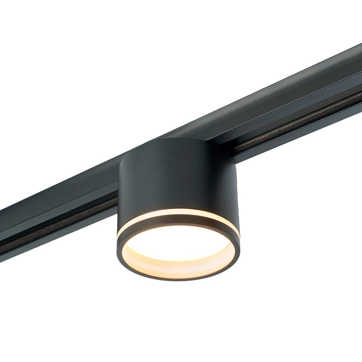 Трековые светодиодные светильники Светильник Feron AL135 трековый GX53 черный 51125 