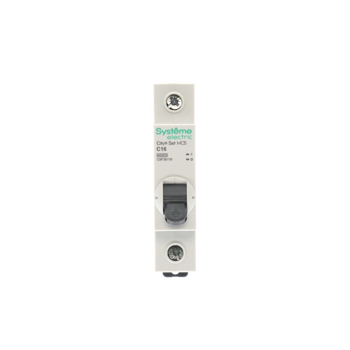 Автоматический выключатель Systeme Electric City9 Set (АВ) С 16А 1P 6kA C9F36116