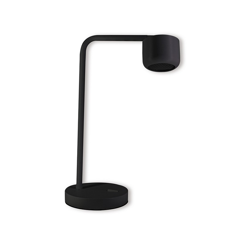 Настольные лампы Настольная лампа Feron DE365 ECHO 12W GX53 черный с антибликовой сеточкой 48404 