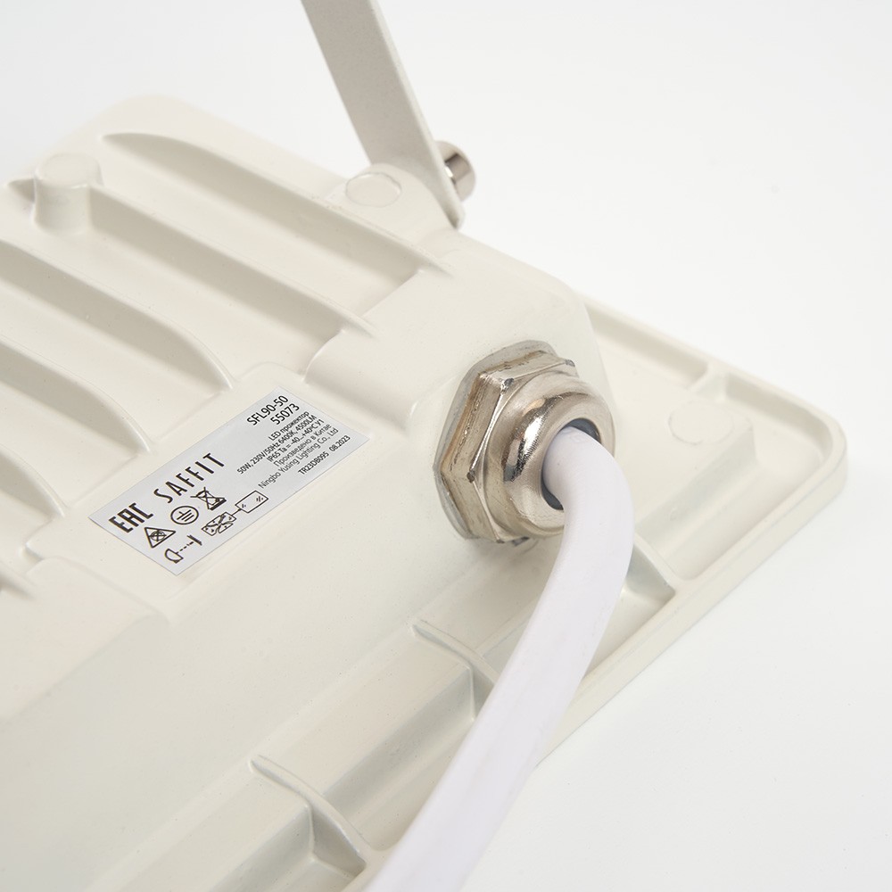Прожекторы светодиодные Светодиодный прожектор Saffit SFL90-50 50W Белый 6400K 55073 