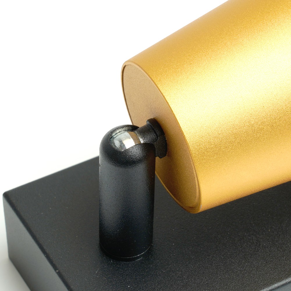 Накладные светодиодные светильники Светильник Feron ML1850 BELL 35W 230V GU10 золото и чёрный 48420 