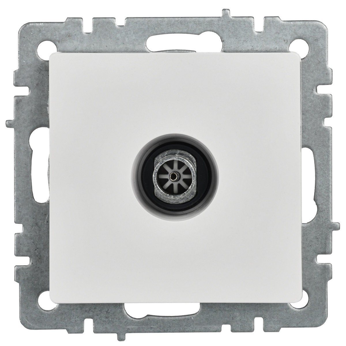 IEK Brite Белый Розетка IEK BRITE TV оконечная РТВ11-0-БрБ белый BR-A10-O-K01