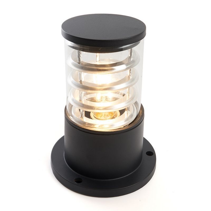 Уличные светильники на постамент Светильник садово-парковый Feron DH0800 столб  E27 230V черный 41915 