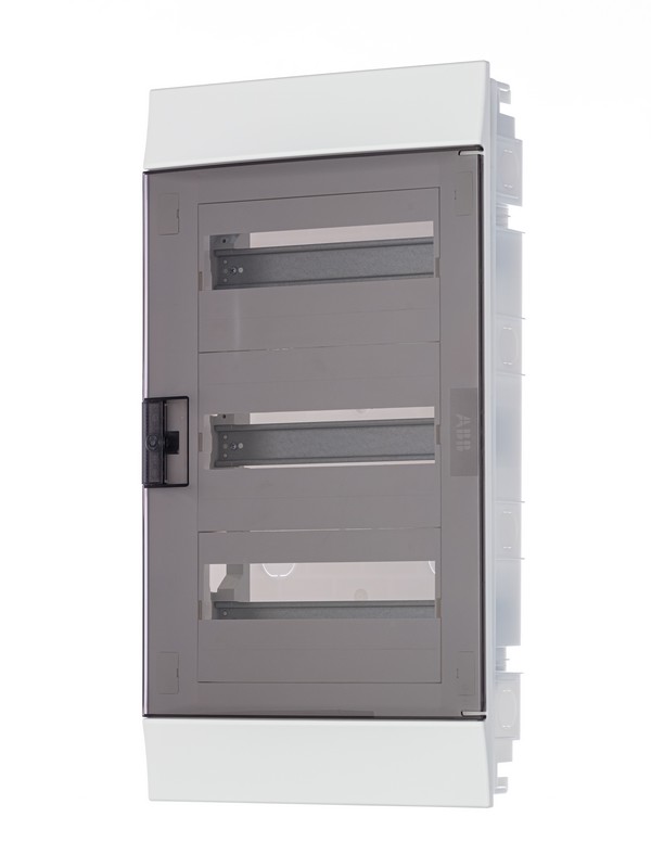 Бокс в нишу ABB Mistral41 36М прозрачная дверь 3 ряда (c клемм) 1SLM004101A2207