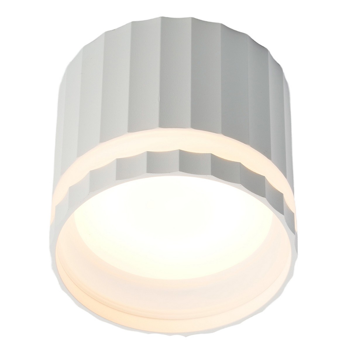 Накладные светодиодные светильники Светильник потолочный Feron HL369 Barrel OLYMPUS GX53 белый 48679 