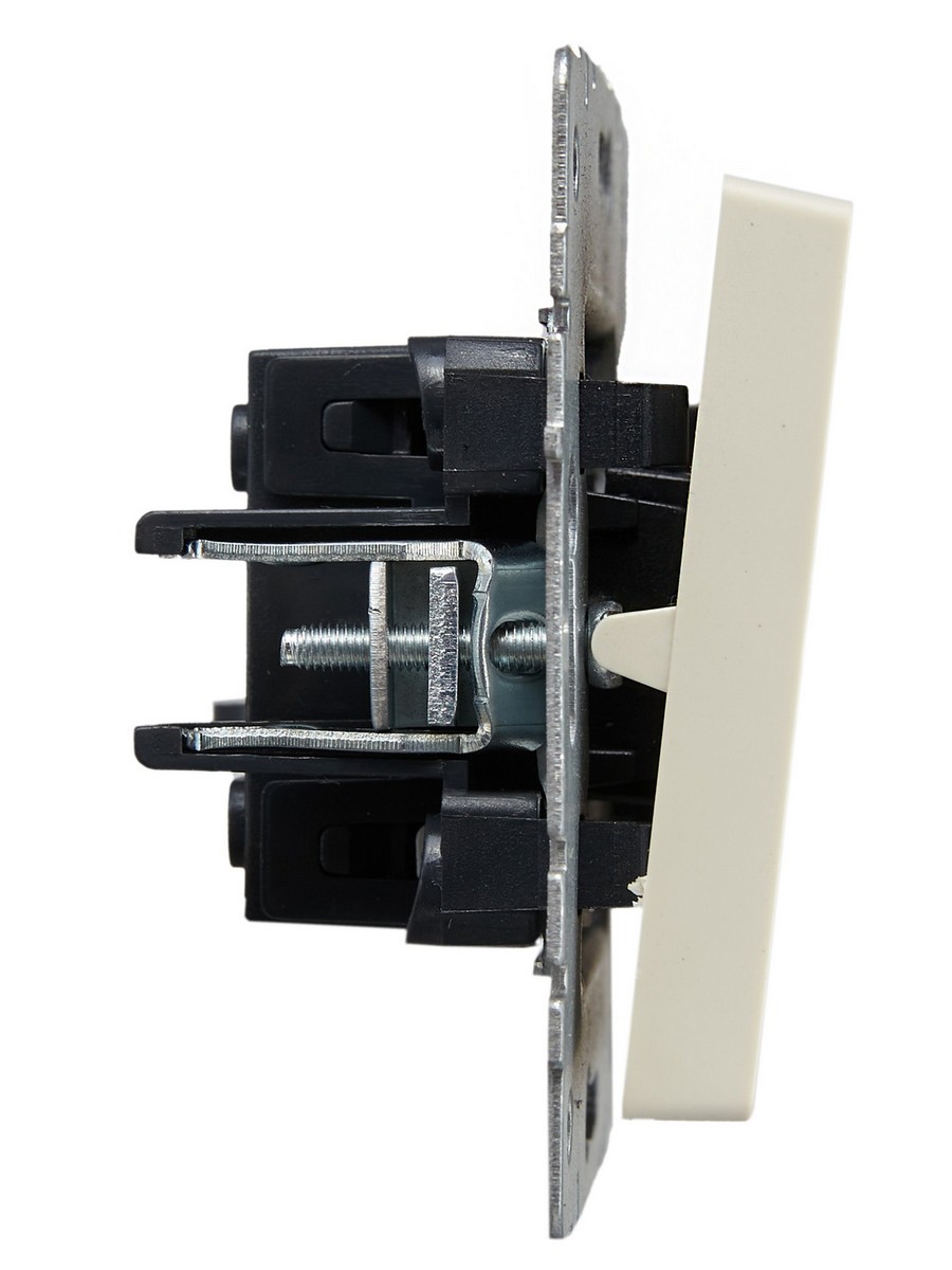 Выключатель IEK BRITE 1-клавишный с индикацией 10А ВС10-1-1-БрКр бежевый BR-V10-1-10-K10