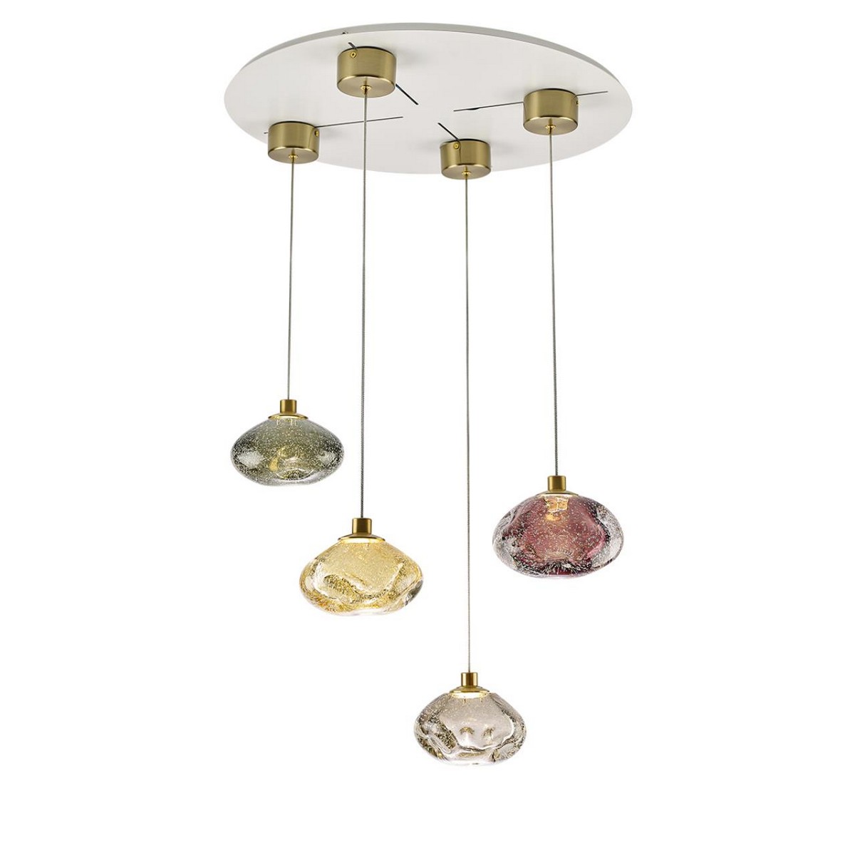 Подвесные светодиодные светильники Подвесной светильник ODEON LIGHT 7045/4L MELA LED 