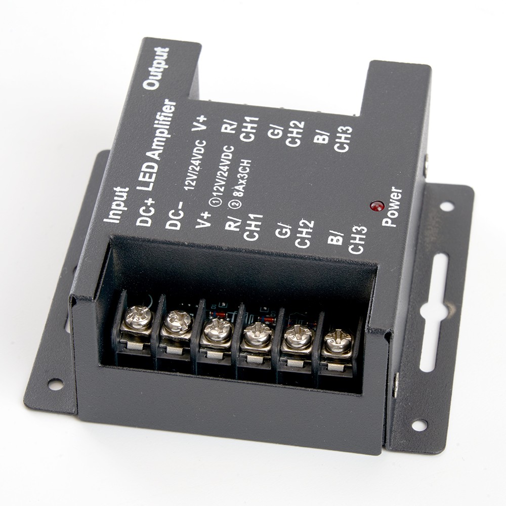 Усилитель Feron LD67 12/24V 24А для светодиодной ленты RGB  48223