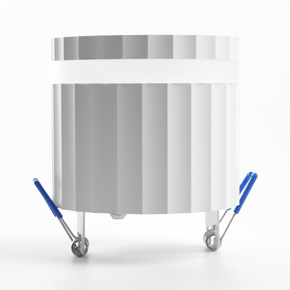 Накладные светодиодные светильники Светильник потолочный Feron HL369 Barrel OLYMPUS GX53 белый 48679 