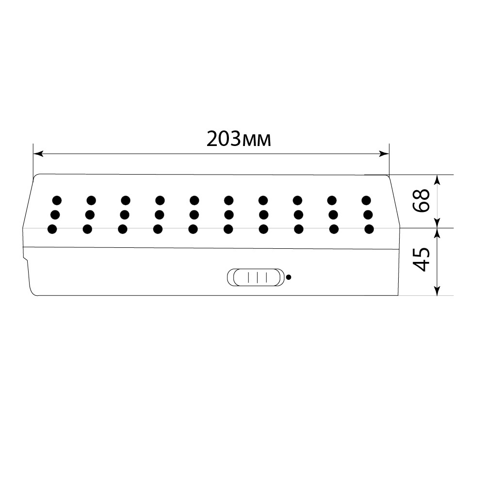 Светильник аккумуляторный Feron EL15 30 LED DC белый 12896