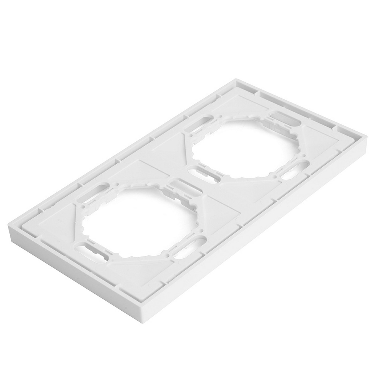 Рамка 2-ая STEKKER Эмили PFR00-5002-01 белый фарфор soft touch 49885