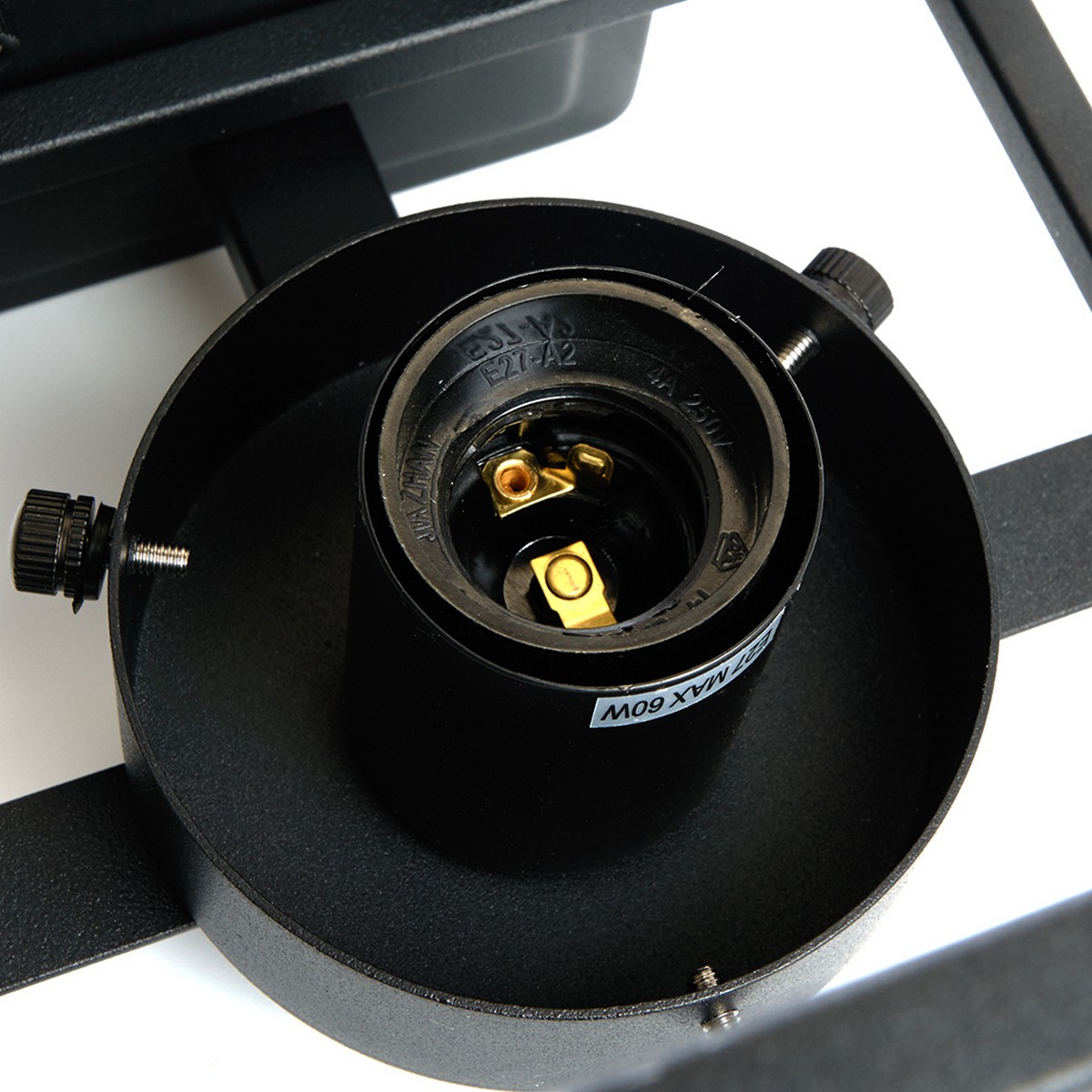 Уличные настенные светильники Светильник садово-парковый Feron PL711 на стену вниз 60W E27 230V черный 48385 