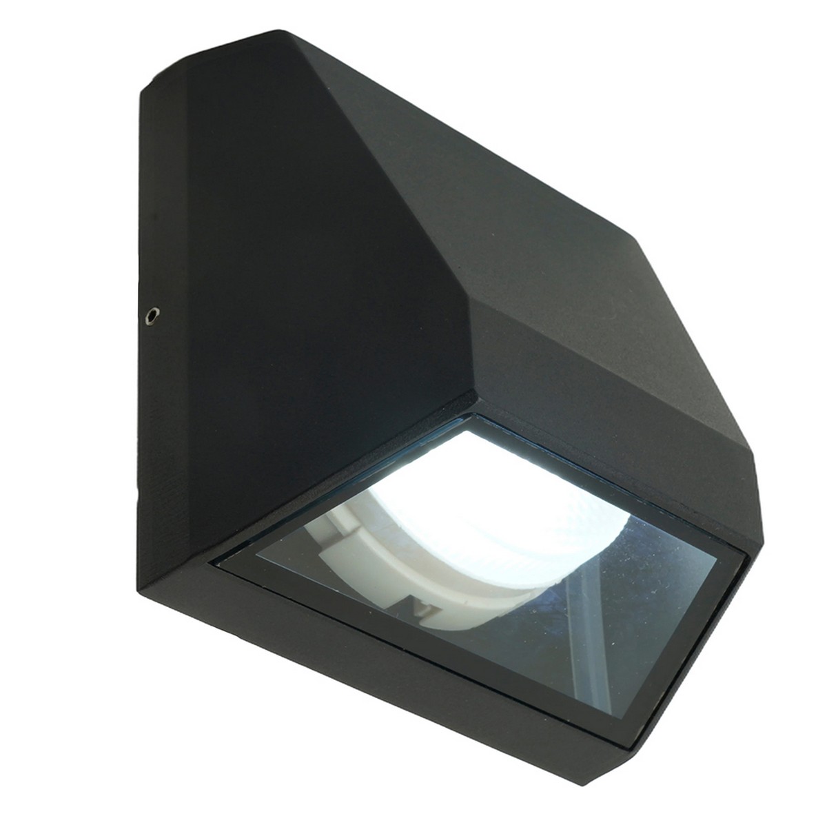 Уличные настенные светильники Светильник садово-парковый Feron DH508 на стену GX53 черный 51329 