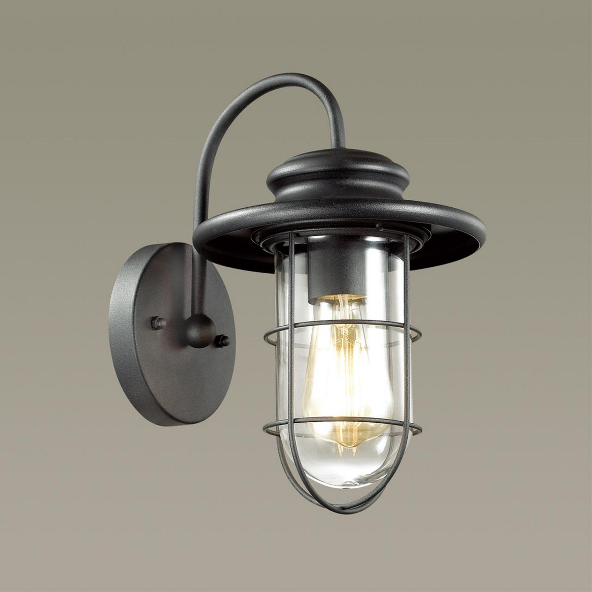 Уличный настенный светильник IP44 ODEON LIGHT 4171/1W HELM