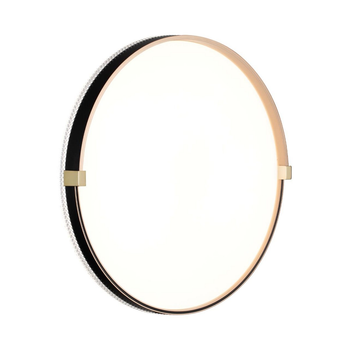 Накладные светодиодные светильники Настенно-потолочный светильник СОНЕКС 7647/DL OLIDI BLACK 