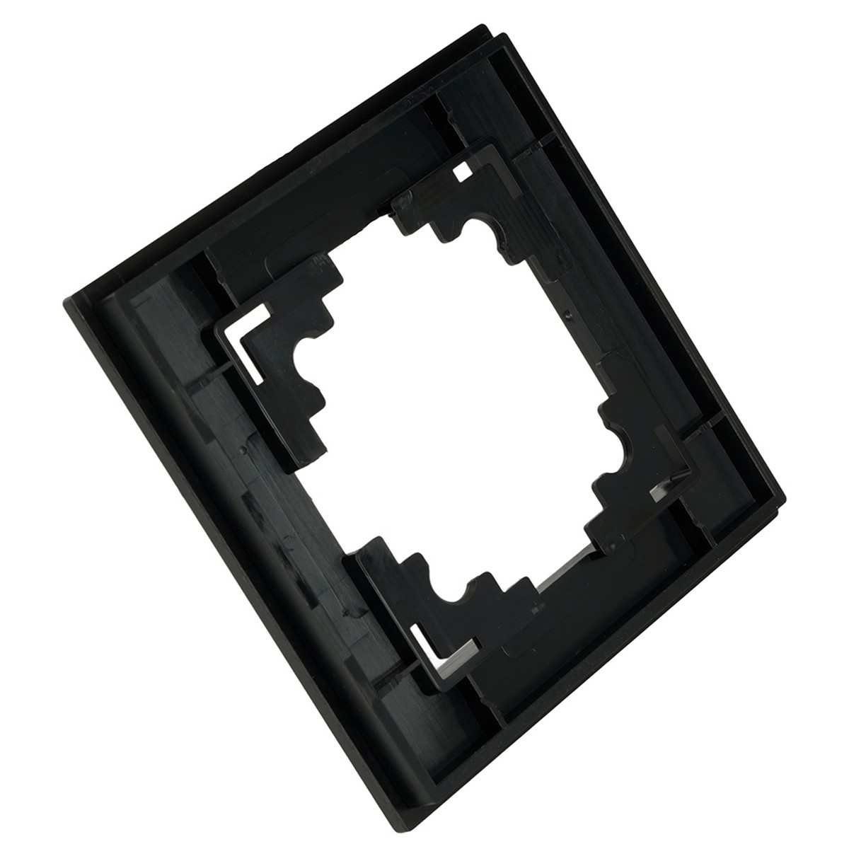 Катрин - Розетки и выключатели Stekker Рамка 1-местная металл STEKKER MFR00-7001-05 Катрин черный 50012