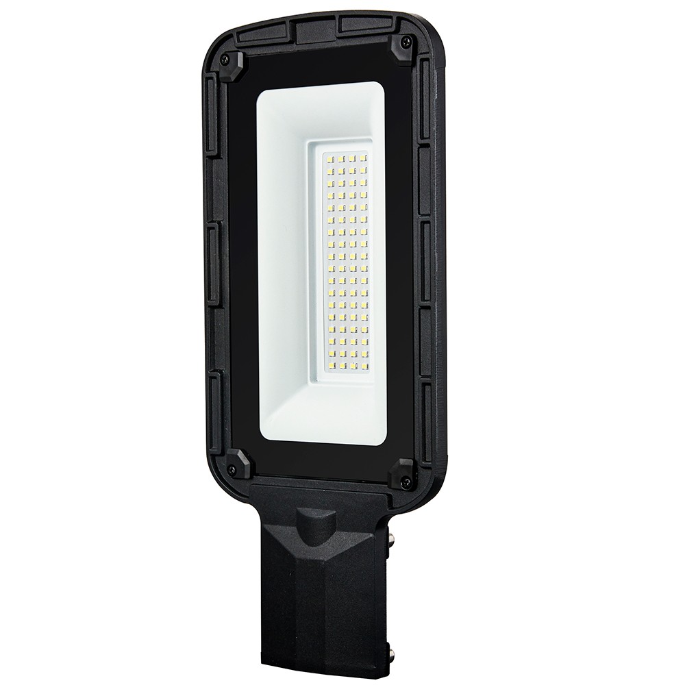 Светодиодный уличный консольный светильник SAFFIT SSL10-100 100W 5000K черный 55234