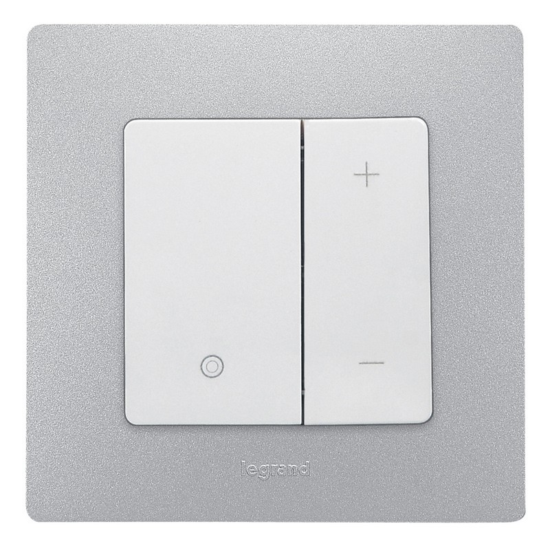 Рамка Legrand Etika алюминий 1-ая 672551