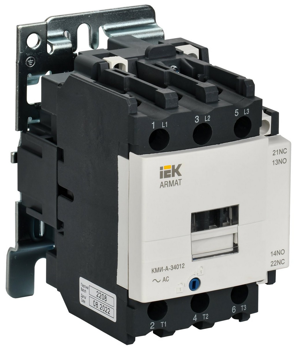 Контактор IEK ARMAT КМИ-А-34012 LC1D 40А 110В/АС3 1НО/1НЗ AR-ACC-31-040-110-11