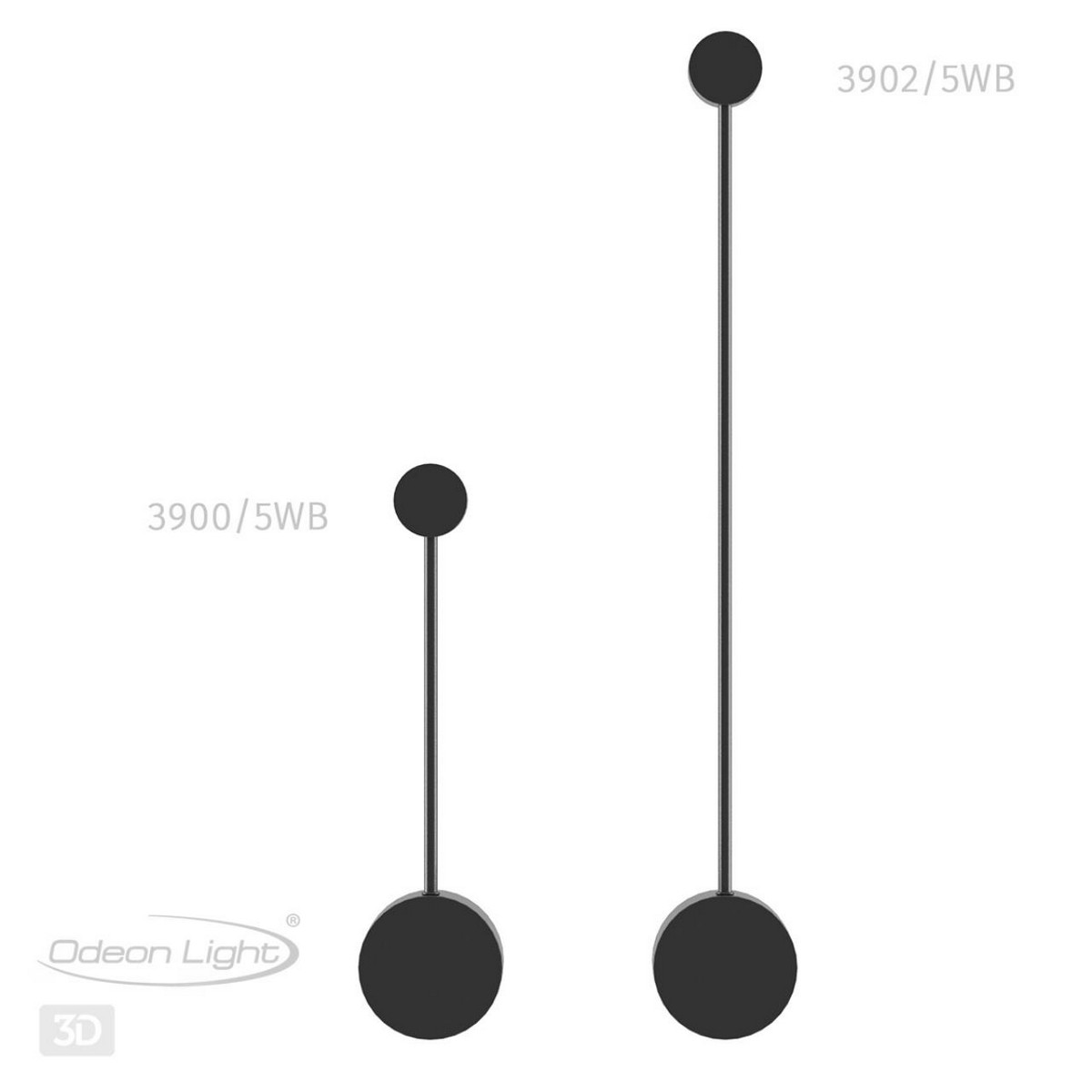 Настенный светильник ODEON LIGHT 3900/5WB SATELLITE
