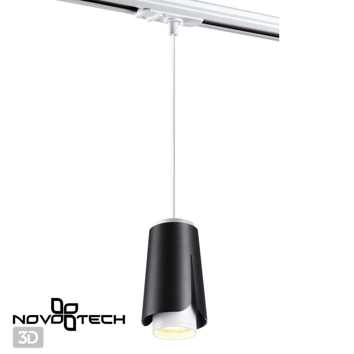 Светильник трековый однофазный трехжильный NOVOTECH 370834 TULIP