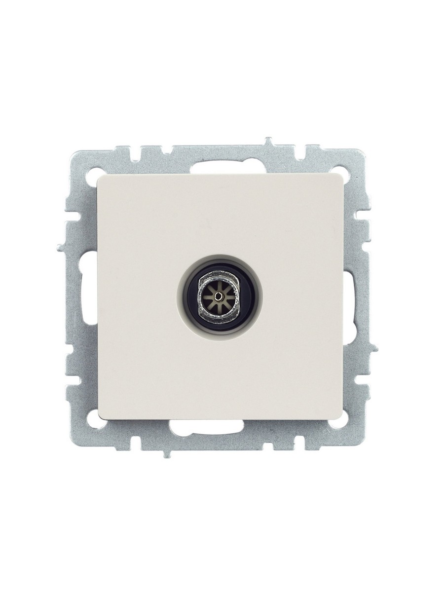 IEK Brite Жемчуг Розетка IEK BRITE TV оконечная РТВ11-0-БрЖ жемчуг BR-A10-O-K36