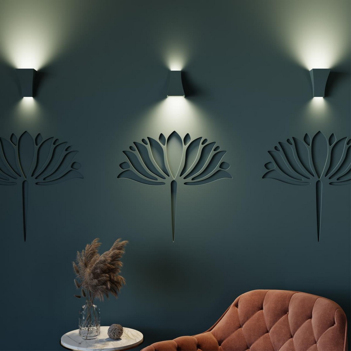 Настенный светильник ODEON LIGHT 3882/1W GIPS