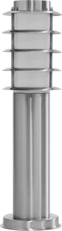 Уличный светильник Feron DH027-450, Техно столб, 18W E27 230V, серебро 11815