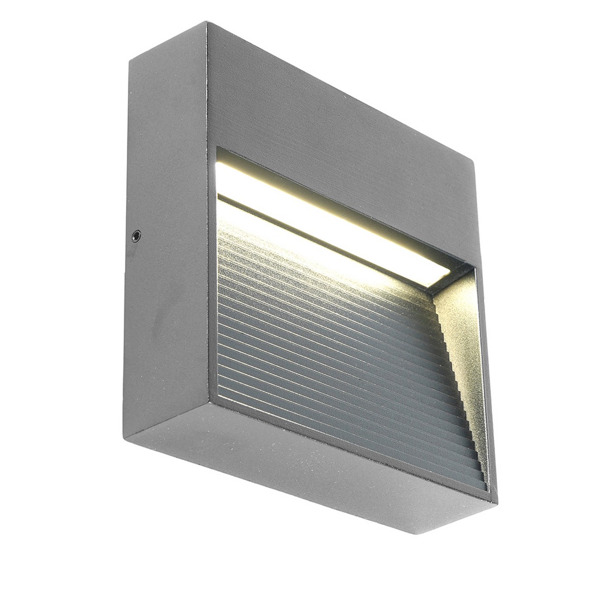 Уличные настенные светильники Светодиодный светильник Feron DH204-1 накладной 5W 4000K IP65 серый 51953 