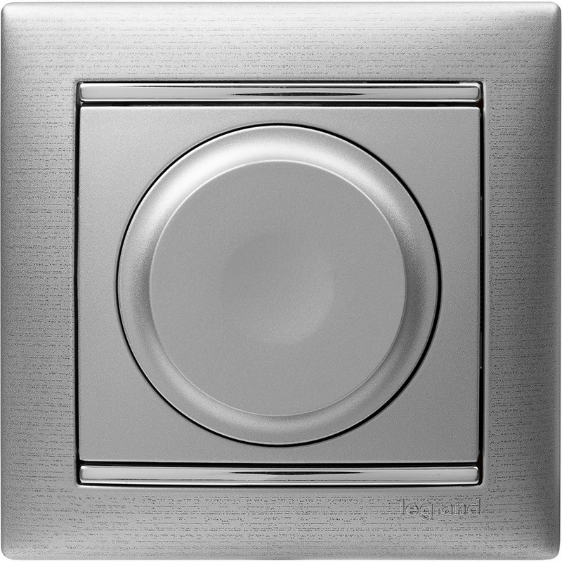 Светорегулятор Legrand Valena Classic алюминий для светодиодов 5-300 Вт 770263