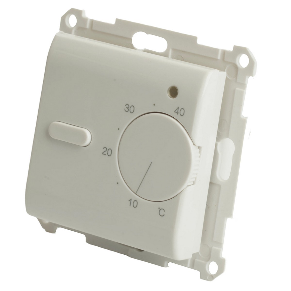 Терморегулятор механический STEKKER GLS00-7117-01 250V 3500W Катрин белый 49740
