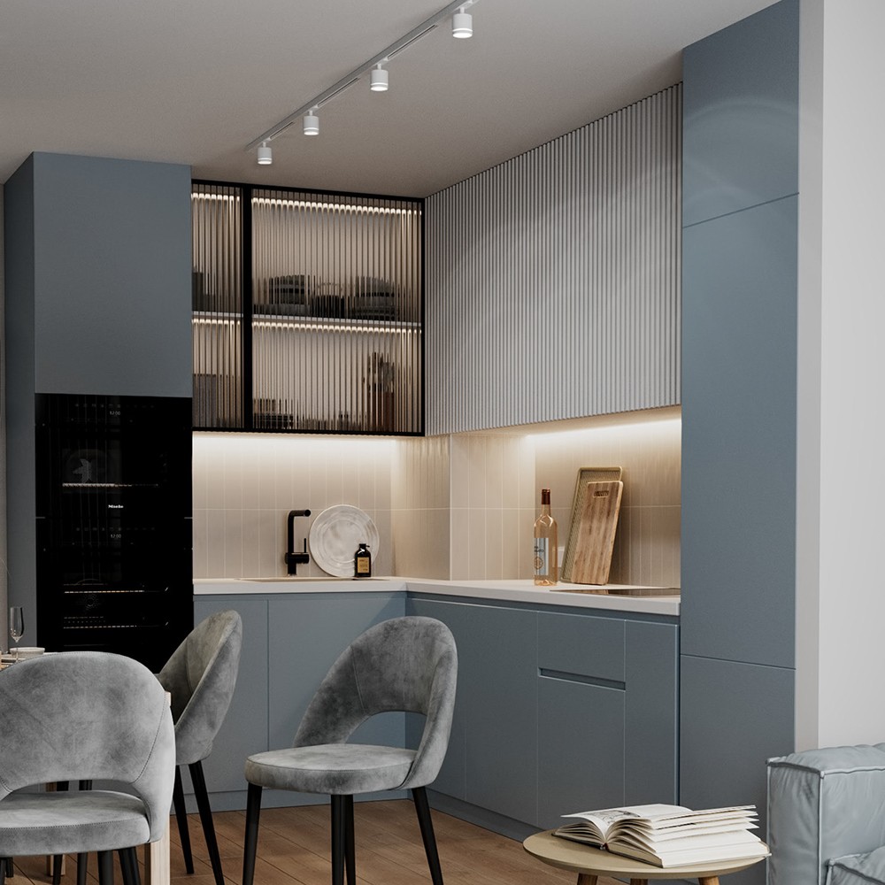 Трековые светодиодные светильники Светильник Feron AL127 трековый GX70 черный 48781 