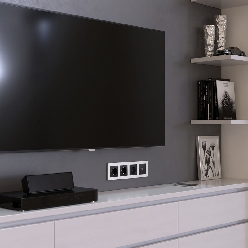 Рамки Werkel Platinum Рамка Werkel на 4 поста Platinum алюминий W0042606