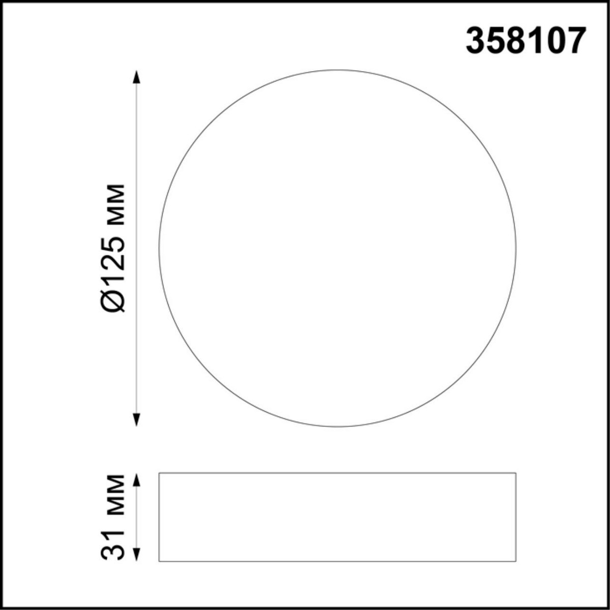 Накладной светильник NOVOTECH 358107 ORNATE