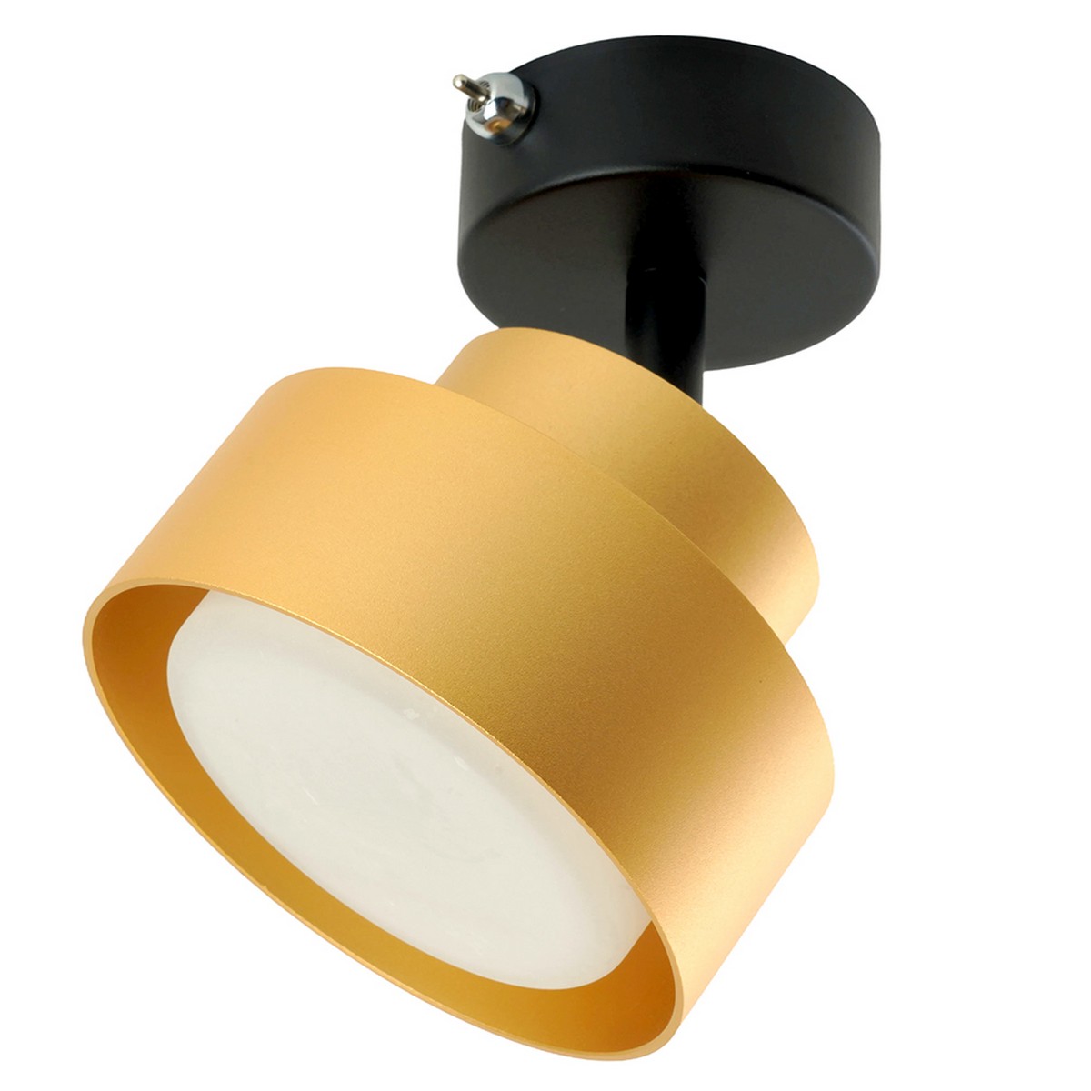 Накладные светодиодные светильники Светильник настенный Feron HL3670 AURA 12W 230V GX53 золото 48414 